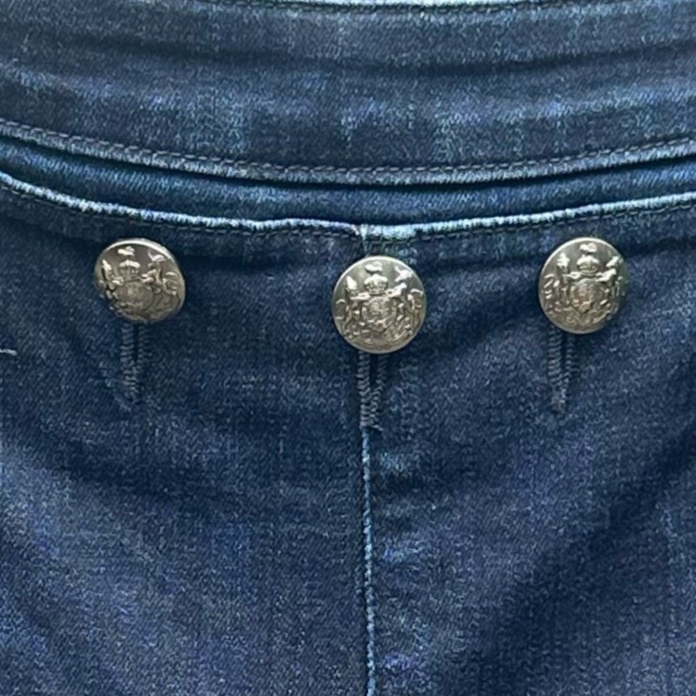 Veronica Beard Jane High-Rise Skinny Jeans In Indigo Size 29 Excellent Condition - Picture 8 of 12